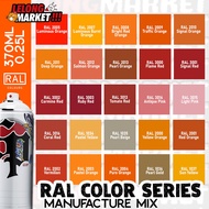 RAL Color Series 2 RAL1034 Till RAL3016 Aerosol Tin Spray cat Kaler Manufacture Paint Aikka 370ML DI