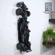 Flushed Wall Mount For Lego Technic Mercedes AMG F1 W14 E 42171 Formula 1 (Vertical Or Horizontal)