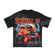 Carlos Sainz Jr 90s retro rap tee | Bootleg Formula 1 Racing Team | Vintage 90s Formula 1 tee | Raci