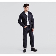 Lvs Vintage Clothing 1955 501 Original Fit Selvedge Men's Jeans Style  501550079 Color: Dark Indigo 