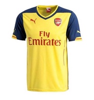 阿仙奴 Arsenal 球衣 波衫 Puma 德國 名牌 Fly Emirates 英超 英格蘭 英國 Jersey Kit 2014 - 2015 Away 作客