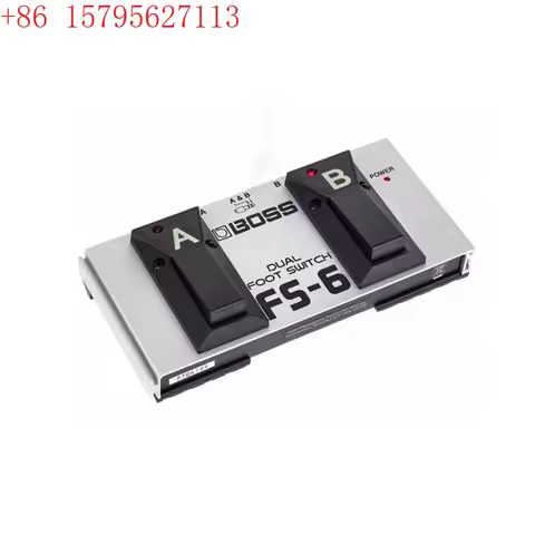 BOSS FS-6 Dual Footswitch Electric Guitar Effect KATANA Speaker Switch Pedal Acoustic Guitar Accesso