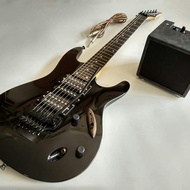 PAKET GITAR LISTRIK IBANEZ S SERIES BLACK AMPLY DAN JACK-Versace07
