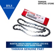 MESIN 94568-F9096 ENGINE CHAIN NMAX AEROX LEXI R15 VIXION NEW YAMAHA GENUINE Original