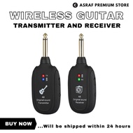 [Post 24H] A8 Wireless Guitar System-20Hz-20kHz UHF Guitar Wireless Transmission Built-In Rechargeab