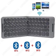 Foldable Bluetooth Keyboard USB Type C for Windows Android IOS for iPad Computer Tablet PC Phones Mi