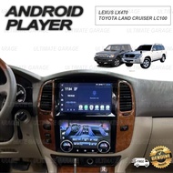 Android Player LEXUS LX470 04-07 TOYOTA LAND CRUISER LC100 with aircond button 8 core 360 camera car