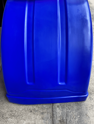 *พร้อมส่ง รบกวนทักแชท* บังโคลนซุ้มล้อโค้ง MAG-P สีดำขอบขาว (Truck Mudguard) บังโคน บังโคลนรถบรรทุก