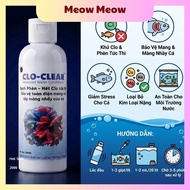 [Buy 5 get 1 free] CLO-CLEAR Water Treats Alum Instantly Removes Chlorine, Protects Fish Gill, Safe 