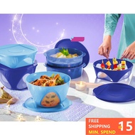 Tupperware Outdoor Dining Bowl / One Touch Server / Level Set ( 6pcs ) 2L / 2.5L / 4.3L