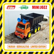Miniatur Truk Oleng Mitsubishi Fuso - Mainan Truk Plastik Modifikasi Premium & Detail dump truk fuso
