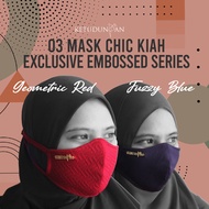 [CLEARANCE] Mask Kain Nikah Raya Eksklusif Pakai Tudung Cantik Selesa Hijab friendly fabric face mask with extender