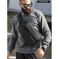 Bange Men Chest Bag With USB Charging Port Waterproof Crossbody Bag Men Bags Rucksack Shoulder Backpack For Travel
