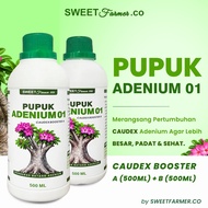 PUPUK ADENIUM 01 500 ml PUPUK ADENIUM / Pupuk tanaman adenium CAUDEX BOOSTER A + B PEMBESAR PENGERAS