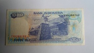 Uang kertas lama kuno 1000 Rupiah