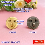 Overpal Cupboard Lock Box Brass Box 3.8 cm