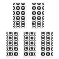 5 Sheets 3d Scanning Marker Point Useful Reflective Film Point Reference Point for 3D ScannING Refle