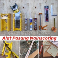 Wainscoting Mitre Box Gergaji Mitre Box Gam Wainscoting Gam Cermin  Silicon Sesiku L  Pemegang Gam Timbang Air Pita Ukur