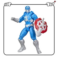 Captain America model size 6 inches with many joints and accessories - Nobox