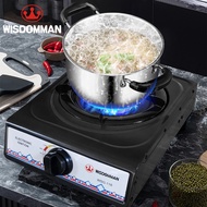 WISDOMMAN gas stove Epoxy Paint Single Gas Stove (Free hoses) gas range burner