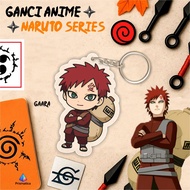 GANTUNGAN Naruto Keychain [Gaara] Acrylic UV Print AnimeKeychain Suitable for Bag Accessories
