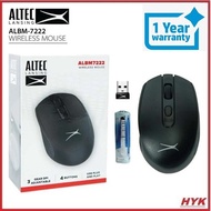 ALTEC LANSING ALBM7222 WIRELESS MOUSE-BLACK