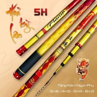 Fire Unicorn 5H hand fishing rod with free tip