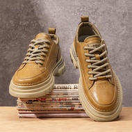 CONGLINSHIZI | Giày Bốt Martin Chống Thấm Thời Trang Nam Desert Wolf