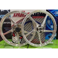 Dynopro Racing D2 FG 511 Sport Rim Y15 1.60/1.60-17 DYNO PRO -CHROME **FREE ENKEI/ DISC 245MM + TUBE