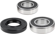 1 Set Drum Bearing Sealing Ring Kit DC6200008A 6205 RZ/6206 RZ /35x65.55x10/12 Compatible with Samsu