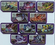 1套10張$400蚊 5星卡 第11彈 Rush3 寵物小寵靈 pokemon gaole Legend 傳說 香港冒險樂園 英文版 小朋友/兒童 生日禮物 暑假新年假期恩物 蓋歐卡 固拉多 雷吉奇卡