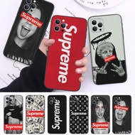 for iPhone XS Max 11 12 13 Pro Max Mini TPU Phone Cases Soft protective cover Trendy red design Supr