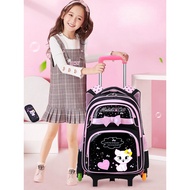 LYCOTTEmy 6-Wheel Trolley Back Backpack School Bag Beg Sekolah Roda Sekolah Rendah Primary School Ba