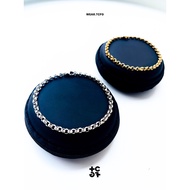 Abide Rolo Chain Bracelet by TCFG 18k gold plated