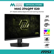 MSI 27" MAG 274QPF E20 WQHD (2560x1440p @200Hz) LED Rapid IPS LCD Gaming Monitor (0.5ms, Input: HDMI