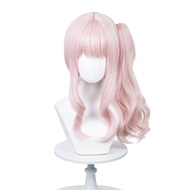 Pink Ponytail Wig for Mizuki Akiyama Cosplay Wig Costume Girls Women Anime PJSK Long Ponytails Wigs 