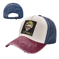 New Style Ed Hardy (1) Cowboy Contrast Color Washable Hat Adult Cowboy Hat Old Hat 100% Cotton Curve