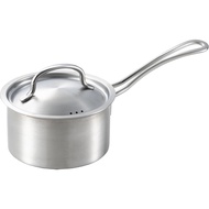 Directly from Japan Yoshikawa YJ3693 One-Handled Pot 5.5 inches (14 cm), 0.4 gal (1.3 L), Compatible