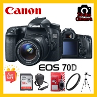 Canon EOS 70D DSLR Camera with 18-55mm Kit lens