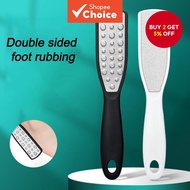 Stainless Steel Foot File for Spa Pedicure - Callus Remover with Plastic Handle Panjang Kaki Pemfile