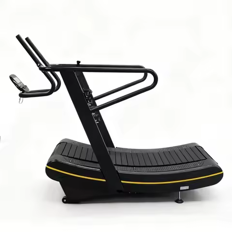 Gym Fitness Unpowered Sport Curved Running Machine Commercial Curved Treadmill Non-Motorized Manual