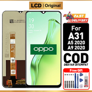 LCD OPPO A31 A5 2020 / A9 2020 Original Full set ori Asli Glass Touchscreen Digitizer