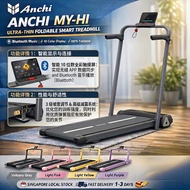 Shock Absorbing Foldable Treadmill 16 Incline Mini Running Machine Home Exercise Equipment跑步机