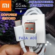 KABEL DATA XIAOMI TURBO CHARGE ORIGINAL ASLI COPOTAN HP DECIMAL DESIMAL KELUAR DETIKAN 33W 33 WATT T