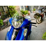 Ốp đầu chắn gió LEAD 2025 ABS mẫu mới gắn như ZIN trực tiếp lên đầu đèn