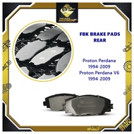 FBK Disc Brake Pad Rear - Proton Perdana / Perdana V6 1994-2009 without Brake Shim