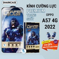Oppo A57 4G 2022 premium tempered glass full screen phone screen protector