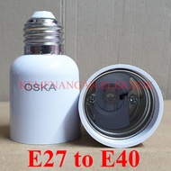 E27 TO E40 LIGHT CONVERTER FITTING E27 TO E40