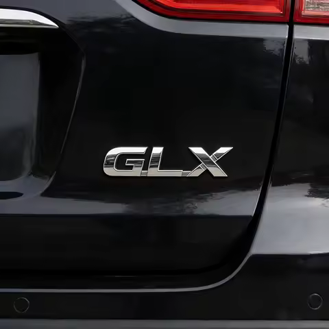 3D Premium GLX GL X Emblem For Japanese Janpan SUV Off Road car Engine Hood Fender trunk Rear Bonnet