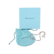 金卡價5338 二手 TIFFANY絕版純銀麻繩雙鋼索威尼斯麻花項鍊 060100000951 04